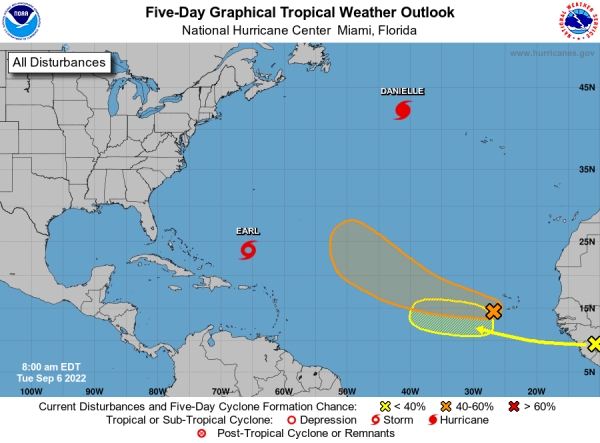 Para alertar población ONAMET monitorea ciclones en el océano Atlántico